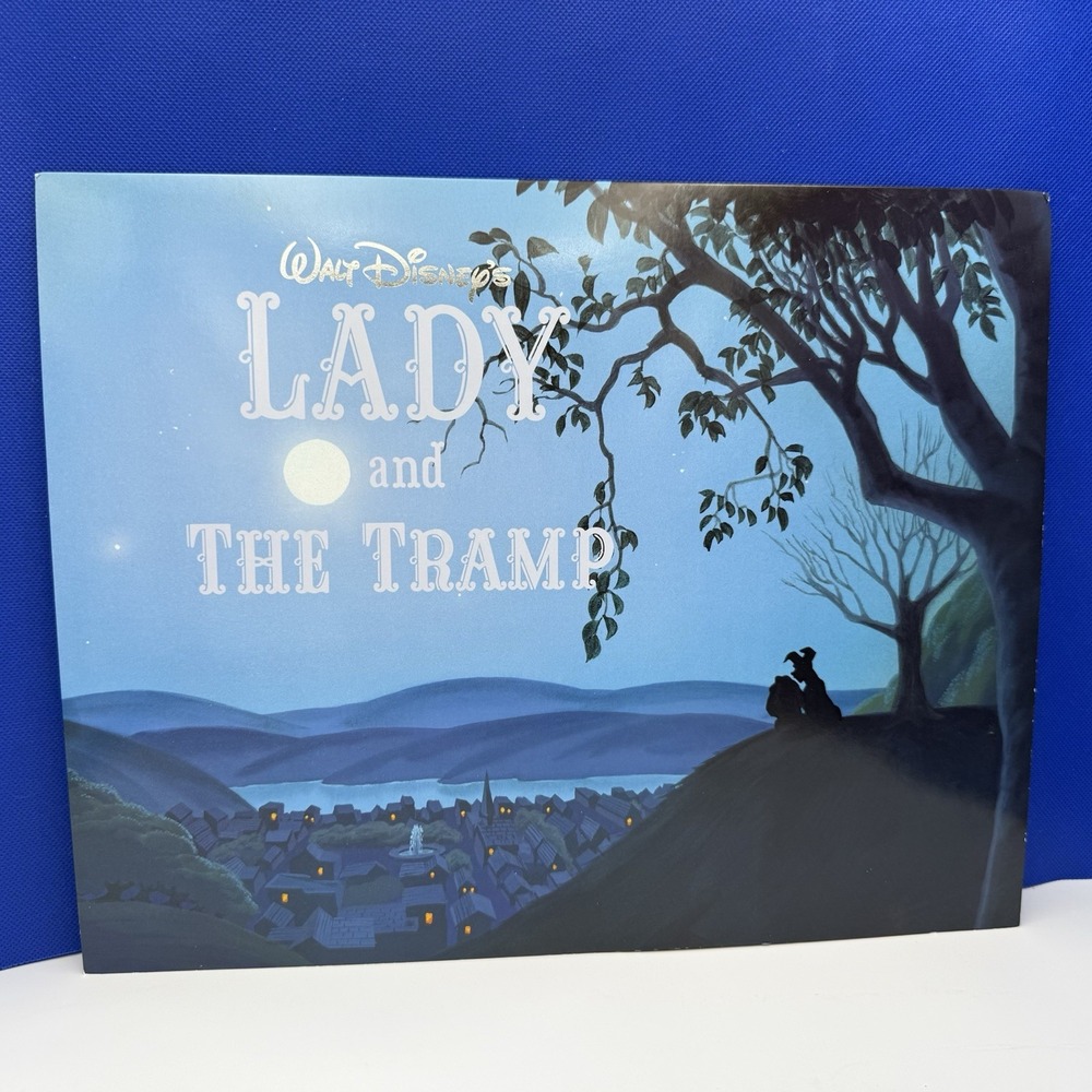 WALT DISNEY'S LADY & THE TRAMP EXCLUSIVE LITHOGRAPH PORTFOLIO 2 PRINTS-2 Missing